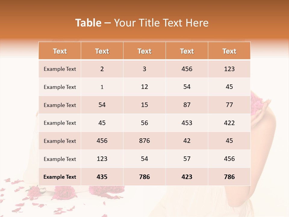 Bright Girl Female PowerPoint Template