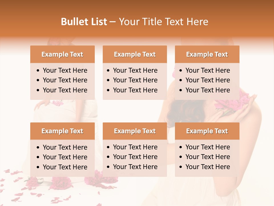 Bright Girl Female PowerPoint Template