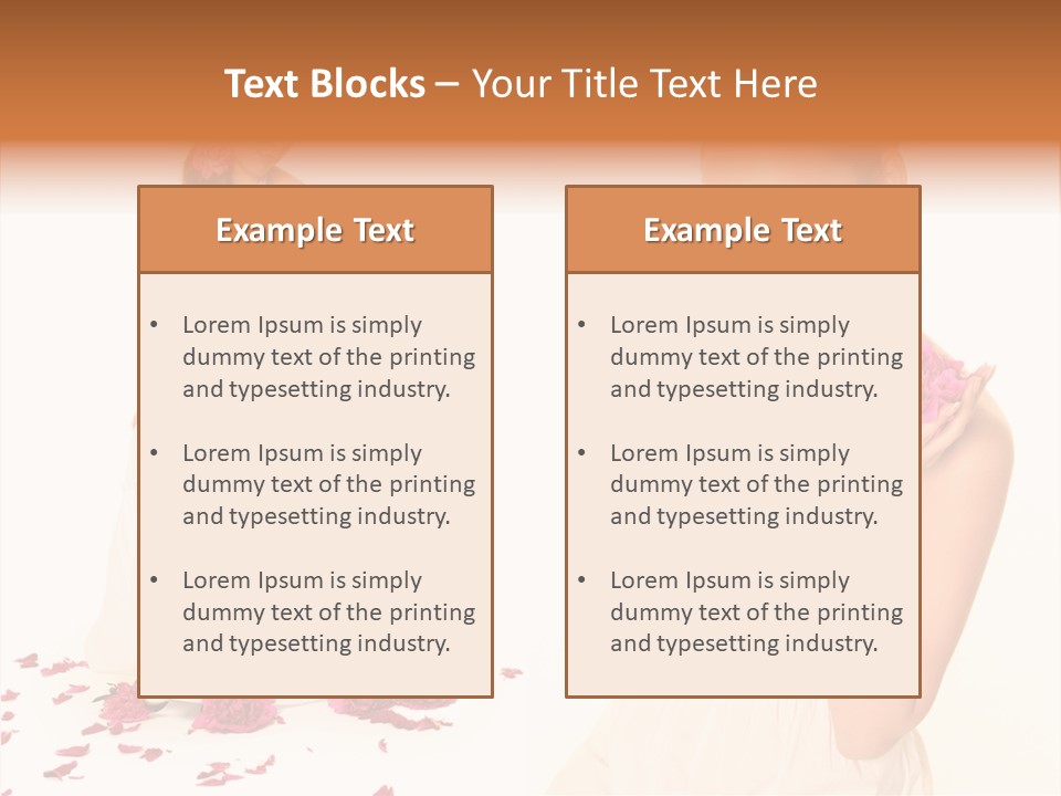 Bright Girl Female PowerPoint Template