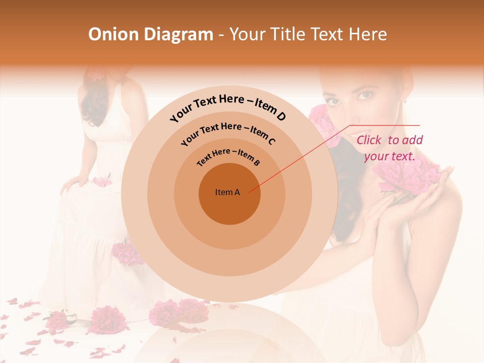 Bright Girl Female PowerPoint Template