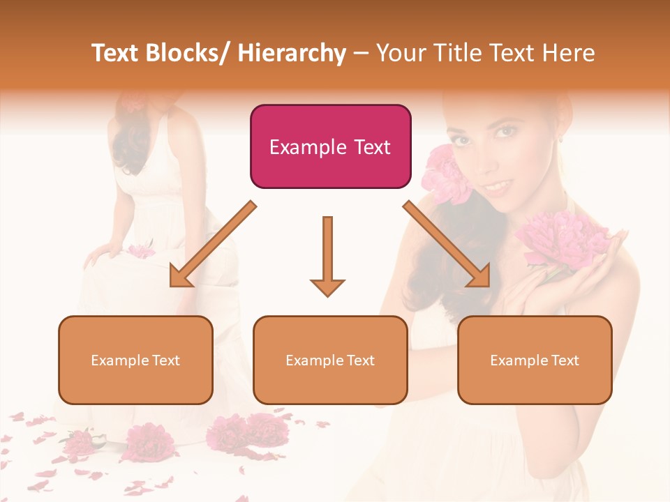 Bright Girl Female PowerPoint Template