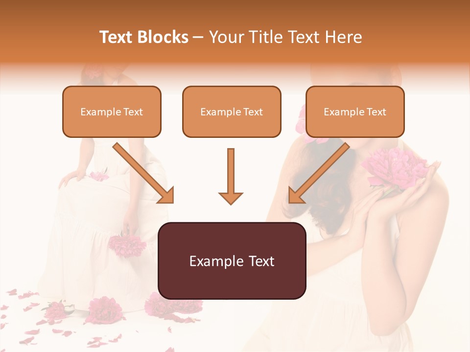 Bright Girl Female PowerPoint Template