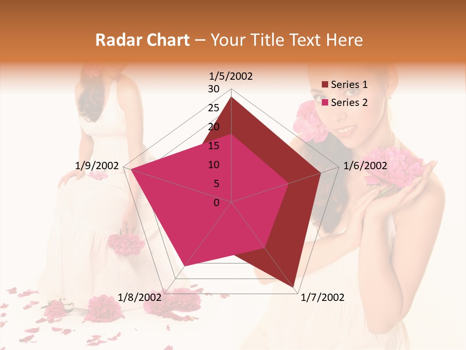 Bright Girl Female PowerPoint Template