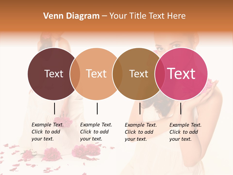 Bright Girl Female PowerPoint Template