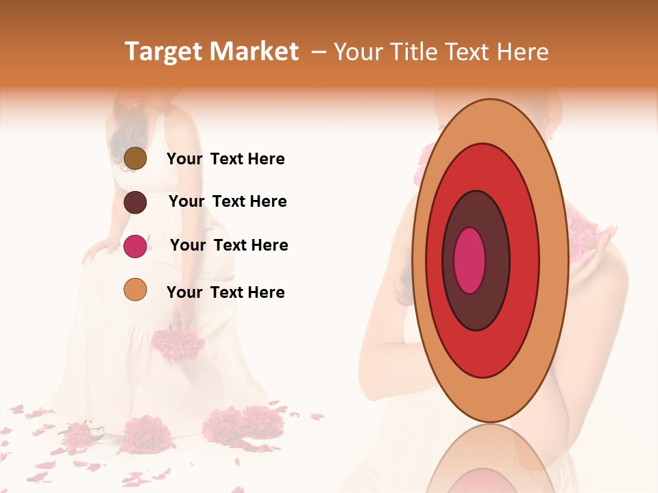 Bright Girl Female PowerPoint Template