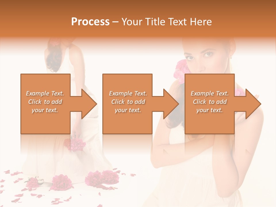 Bright Girl Female PowerPoint Template
