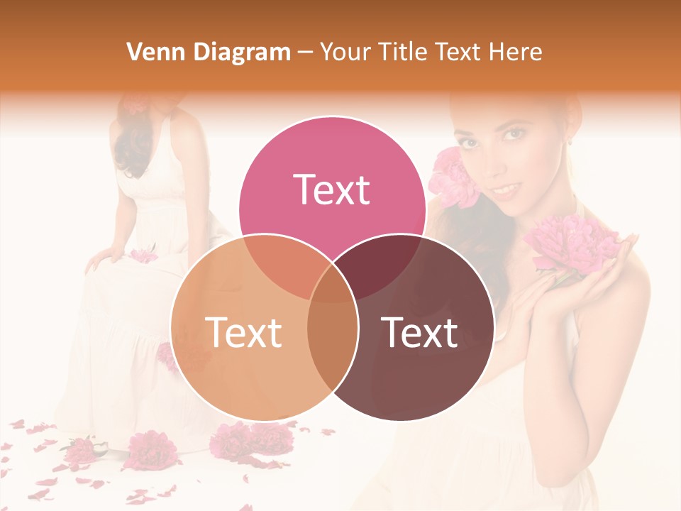 Bright Girl Female PowerPoint Template