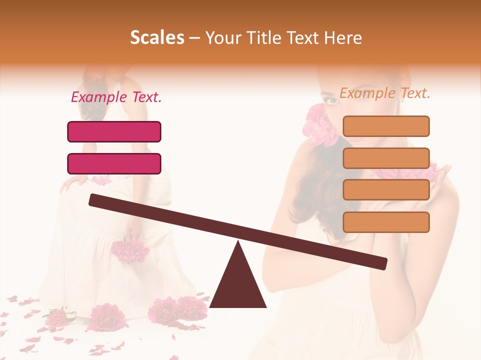 Bright Girl Female PowerPoint Template