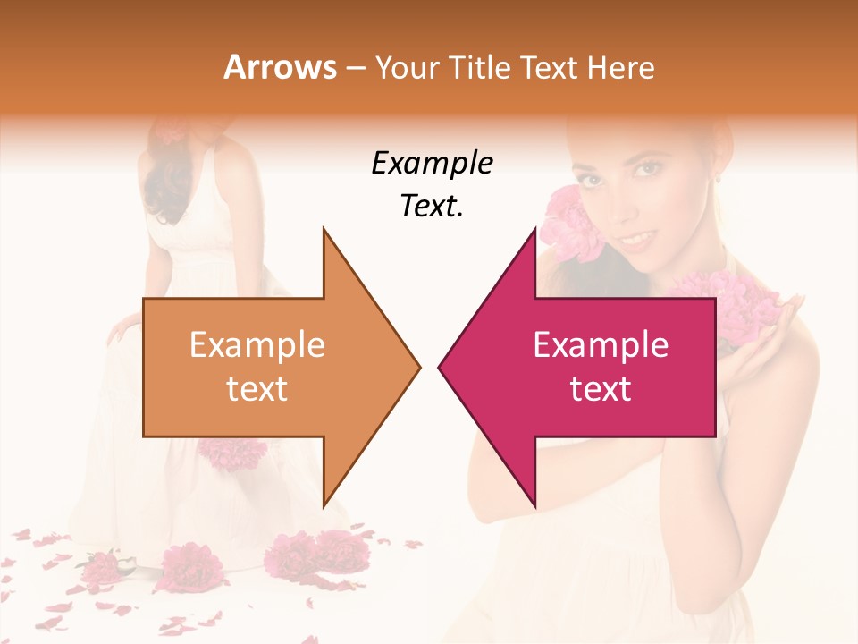 Bright Girl Female PowerPoint Template