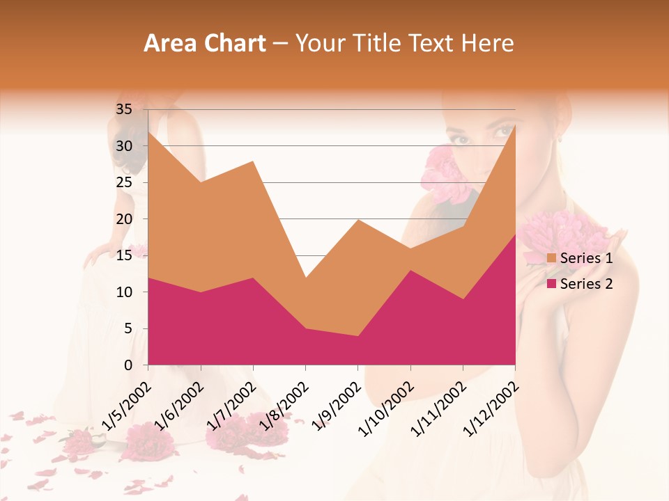 Bright Girl Female PowerPoint Template