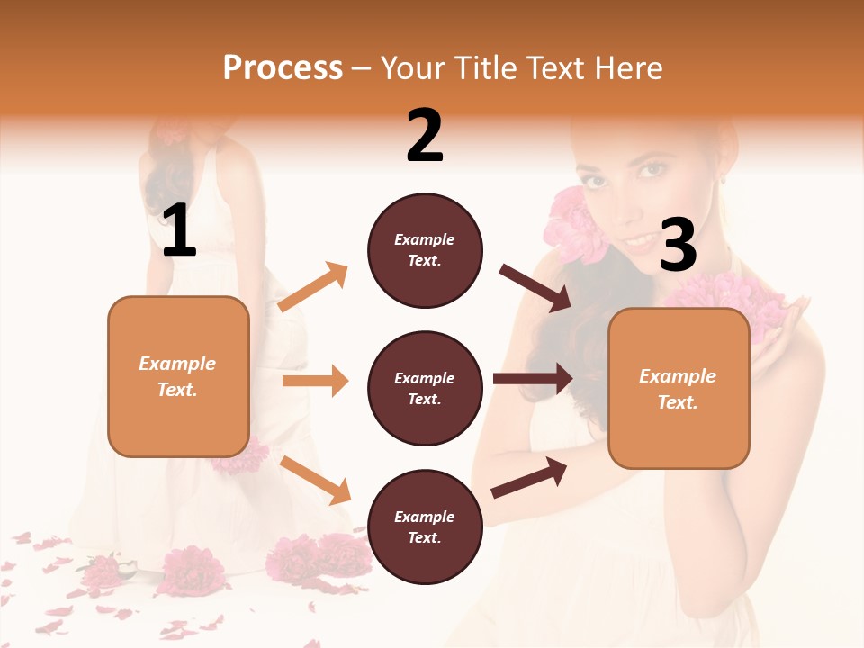 Bright Girl Female PowerPoint Template