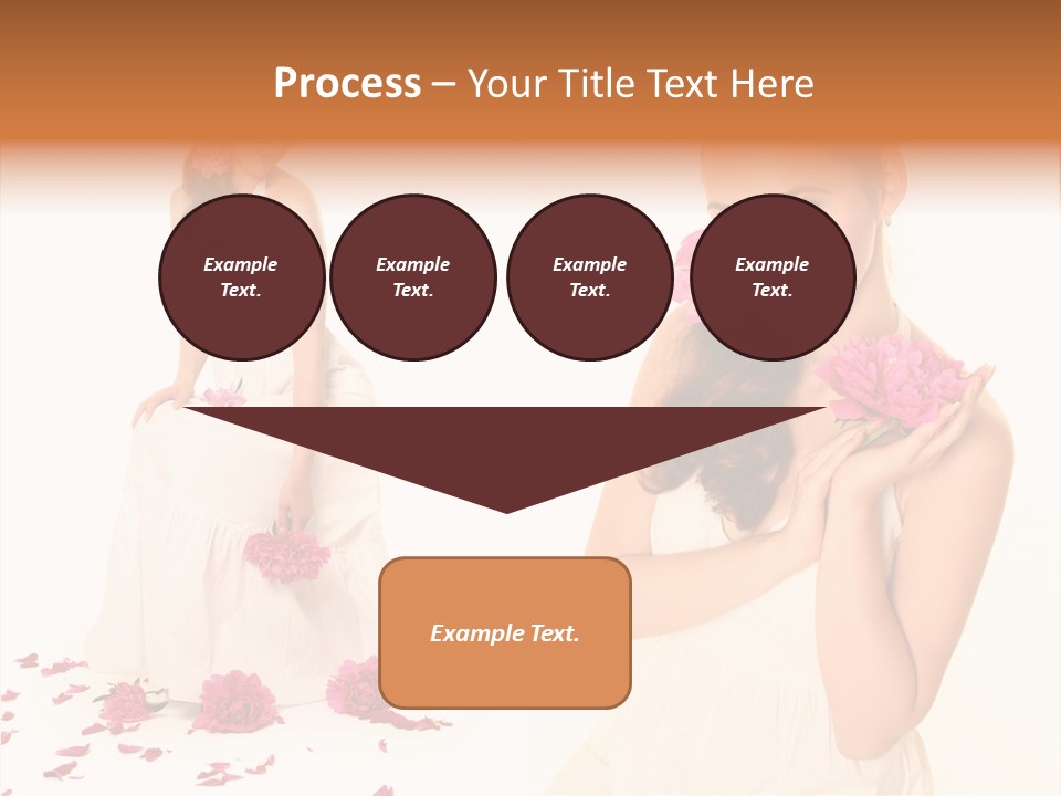 Bright Girl Female PowerPoint Template