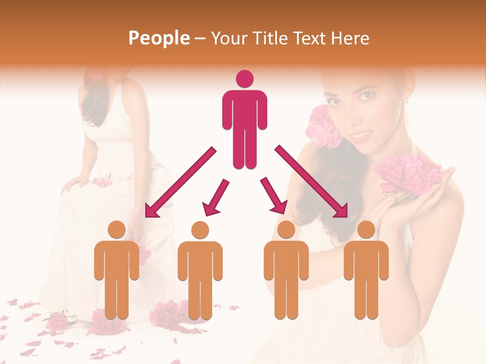 Bright Girl Female PowerPoint Template