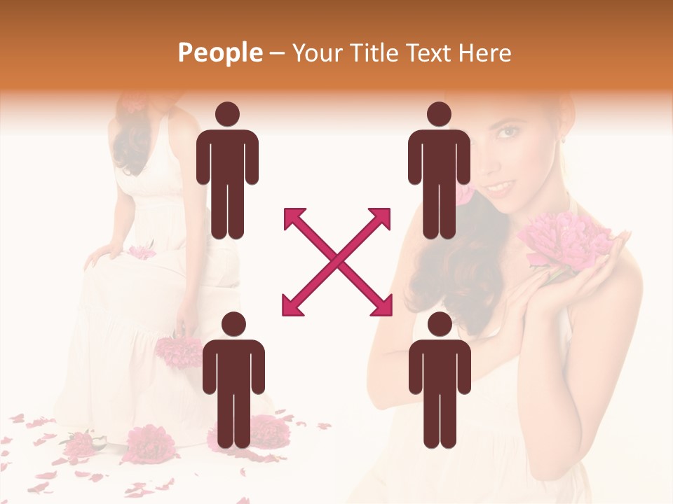 Bright Girl Female PowerPoint Template