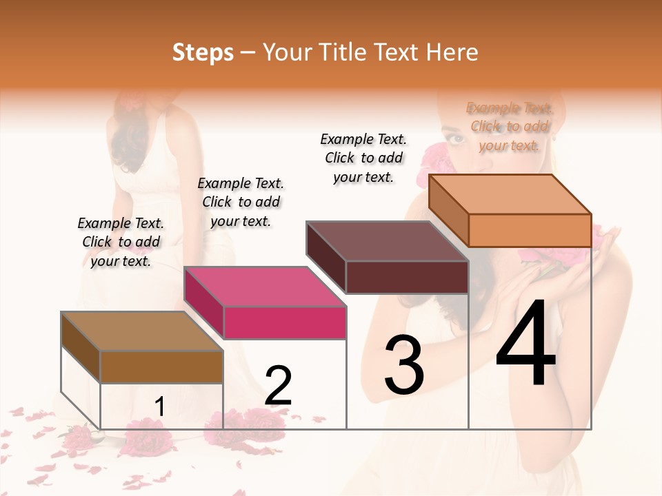 Bright Girl Female PowerPoint Template