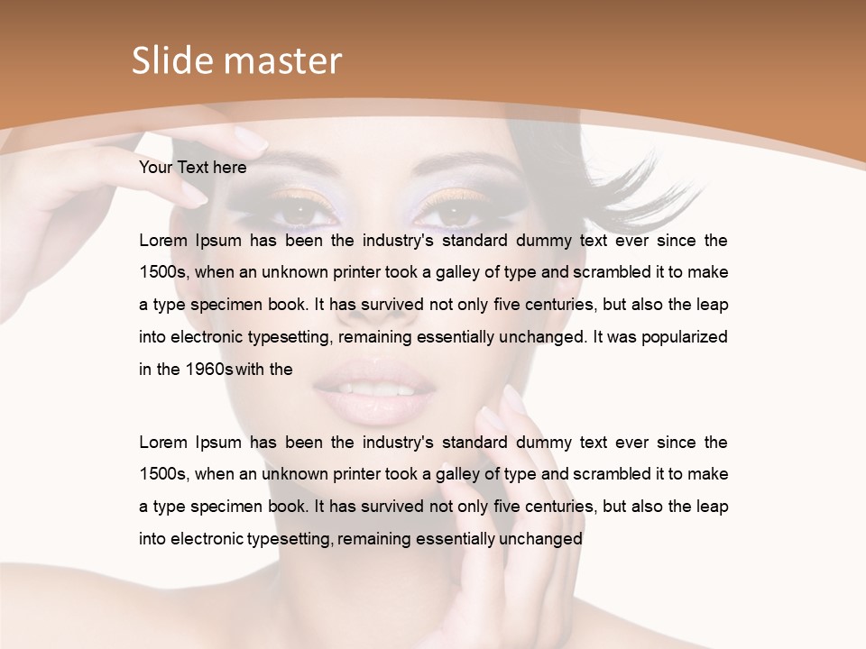Modern Makeup PowerPoint Template