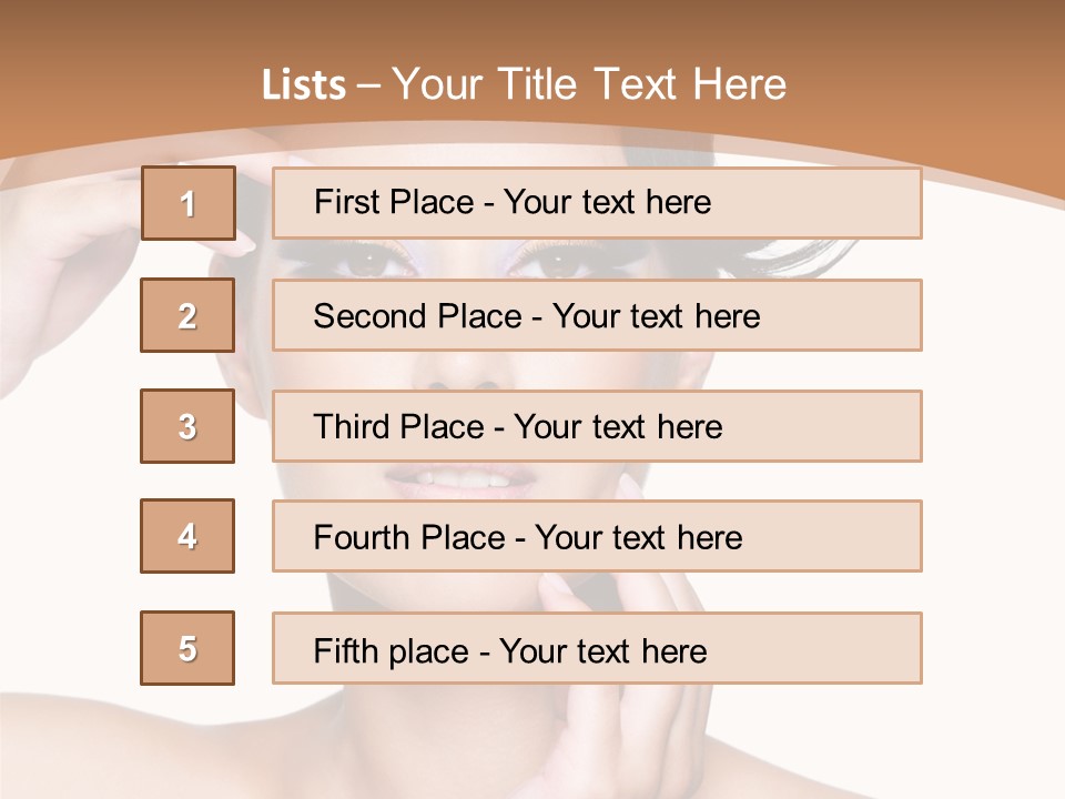 Modern Makeup PowerPoint Template