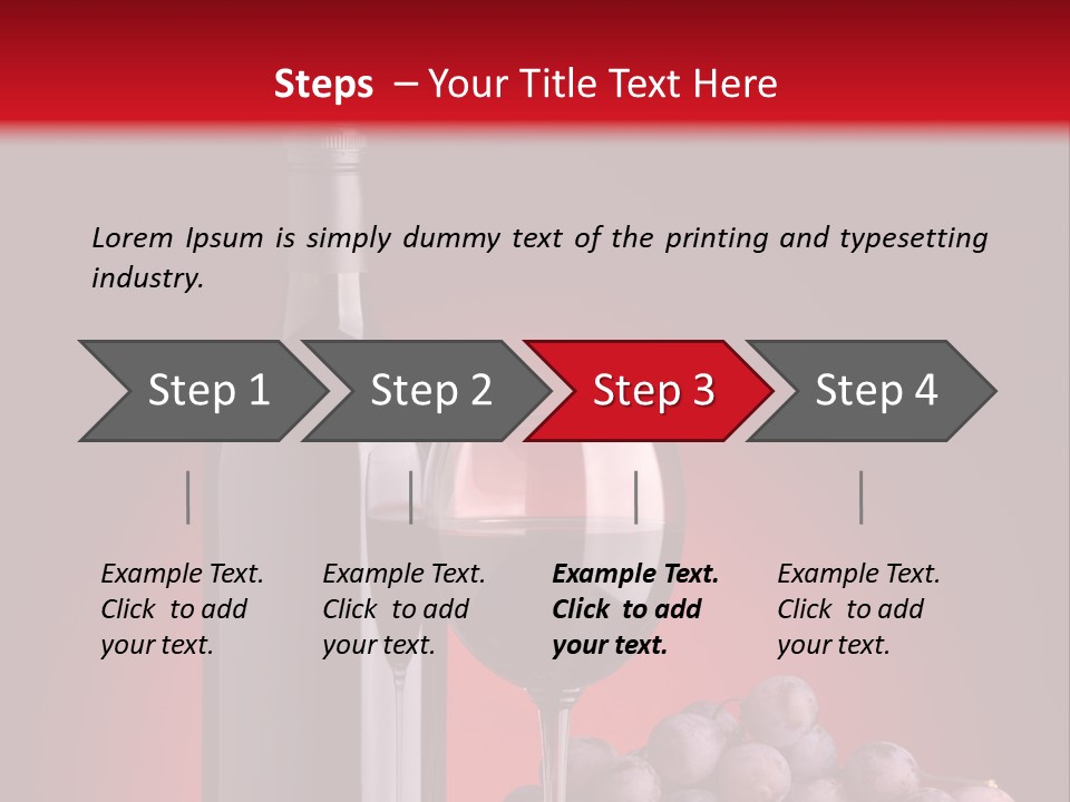 Red Wine PowerPoint Template