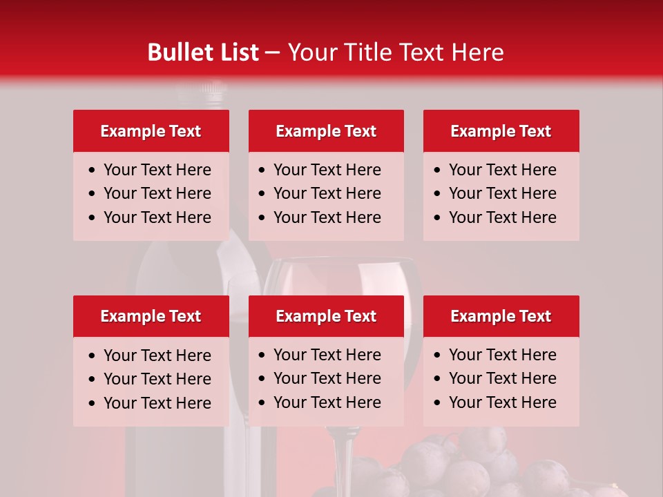 Red Wine PowerPoint Template