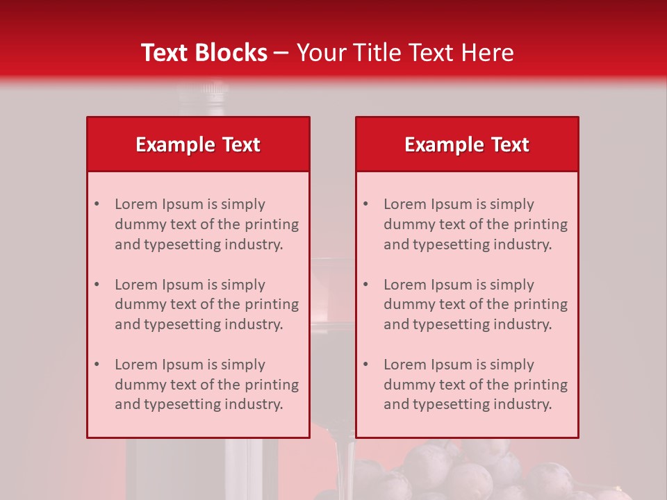 Red Wine PowerPoint Template