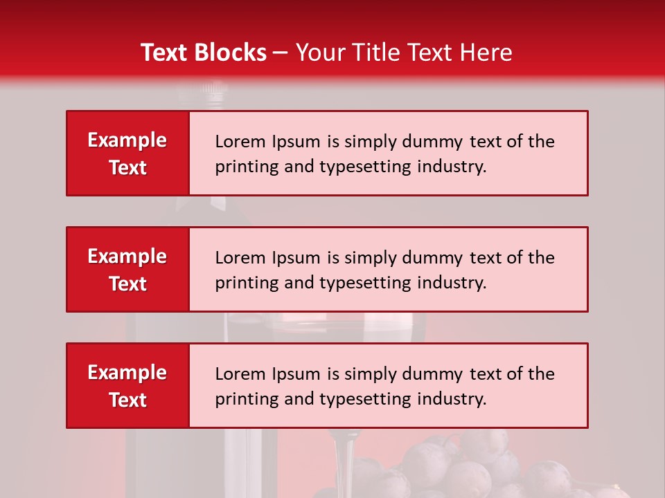 Red Wine PowerPoint Template