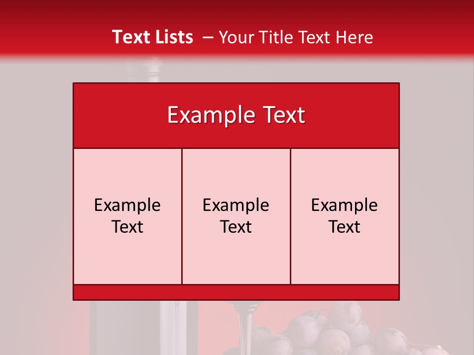 Red Wine PowerPoint Template