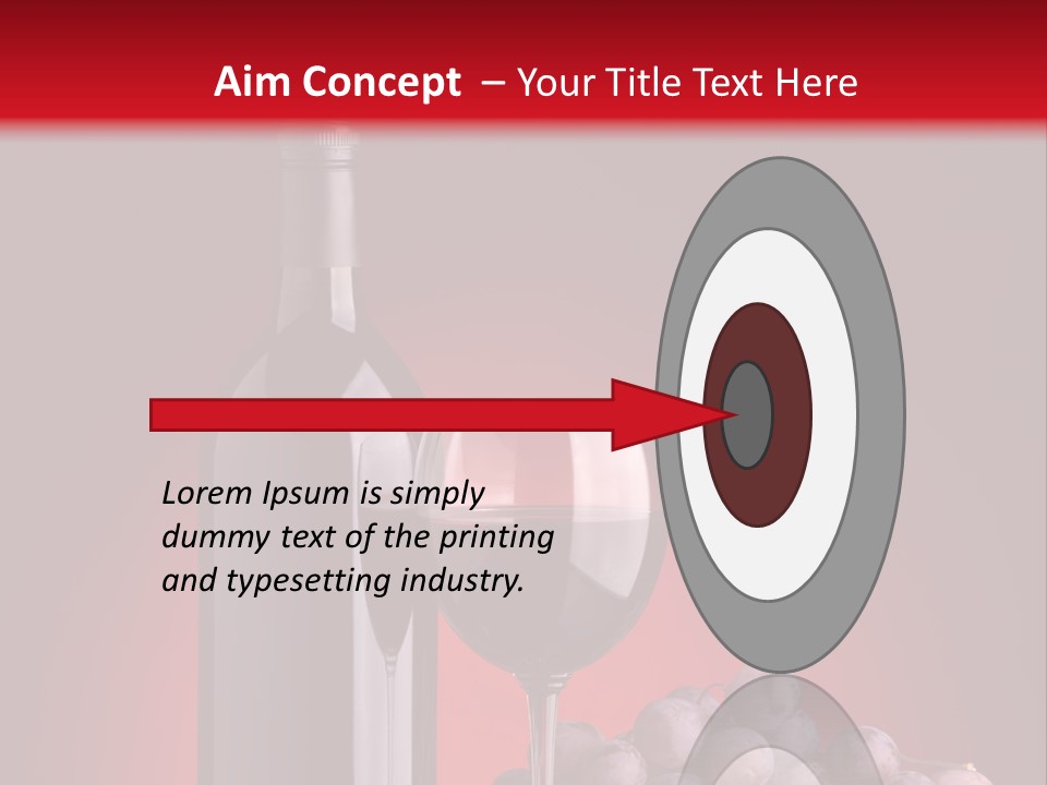 Red Wine PowerPoint Template