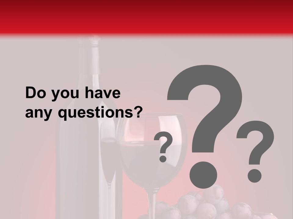 Red Wine PowerPoint Template