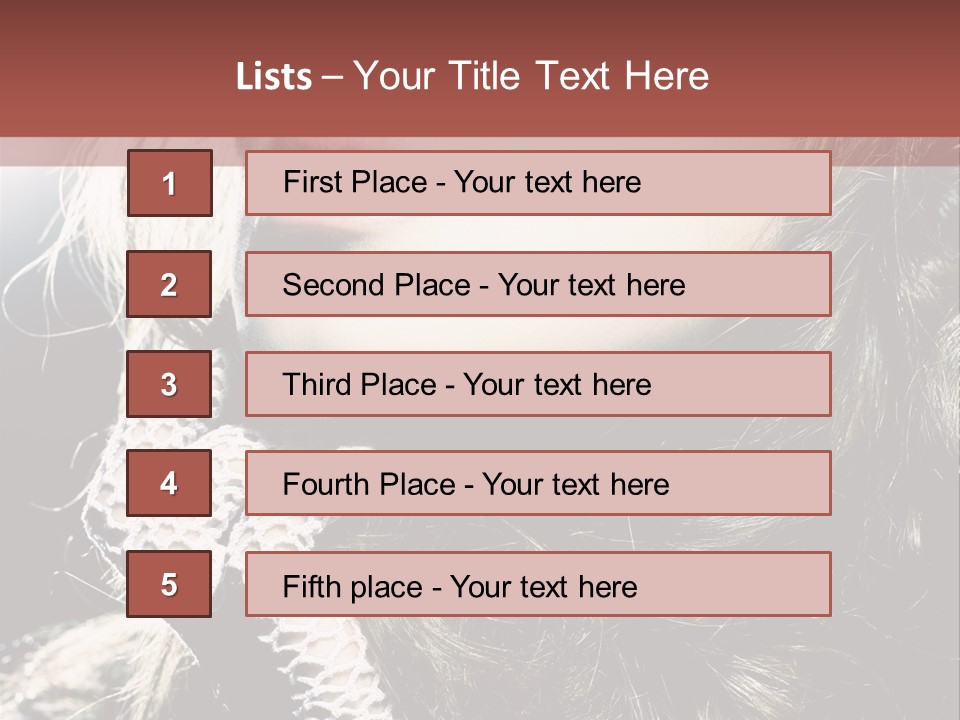 Models Lounge - You´ll Be Falling In Love PowerPoint Template
