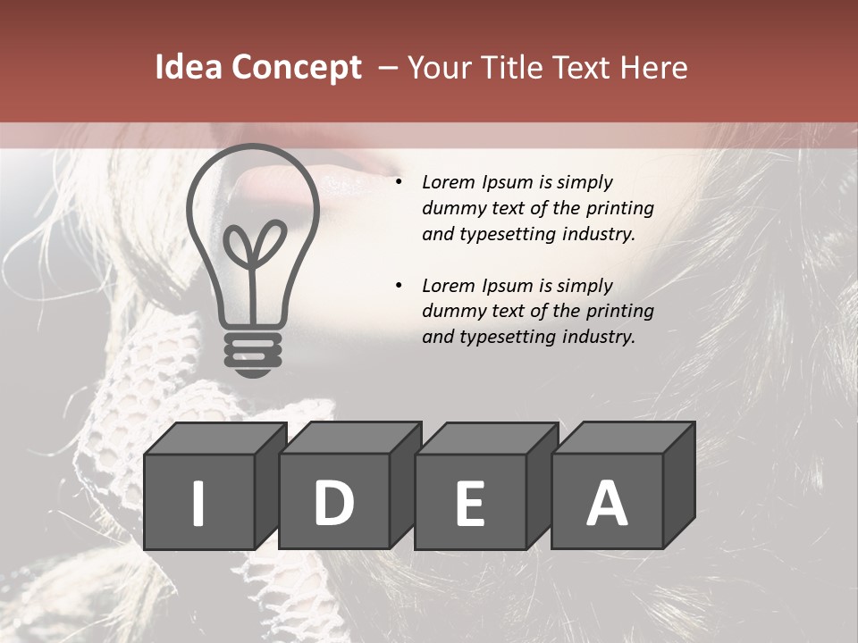 Models Lounge - You´ll Be Falling In Love PowerPoint Template