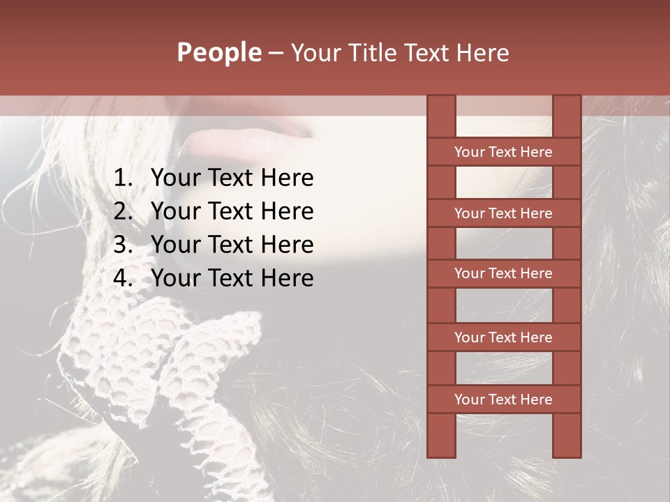 Models Lounge - You´ll Be Falling In Love PowerPoint Template