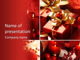 Christmas Collage PowerPoint Template