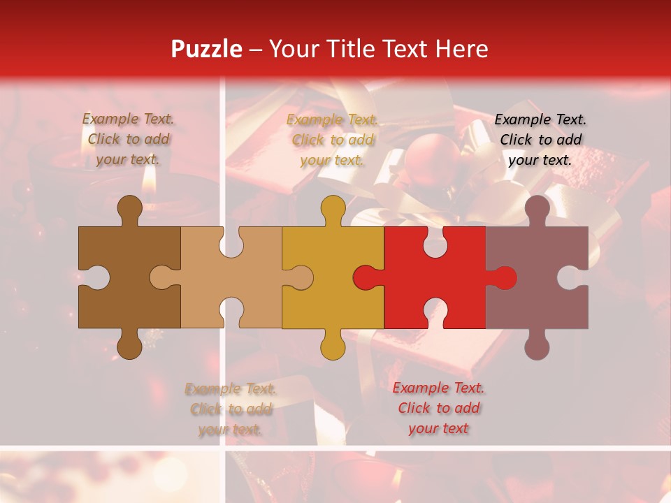 Christmas Collage PowerPoint Template