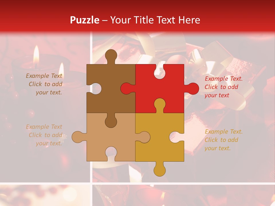 Christmas Collage PowerPoint Template