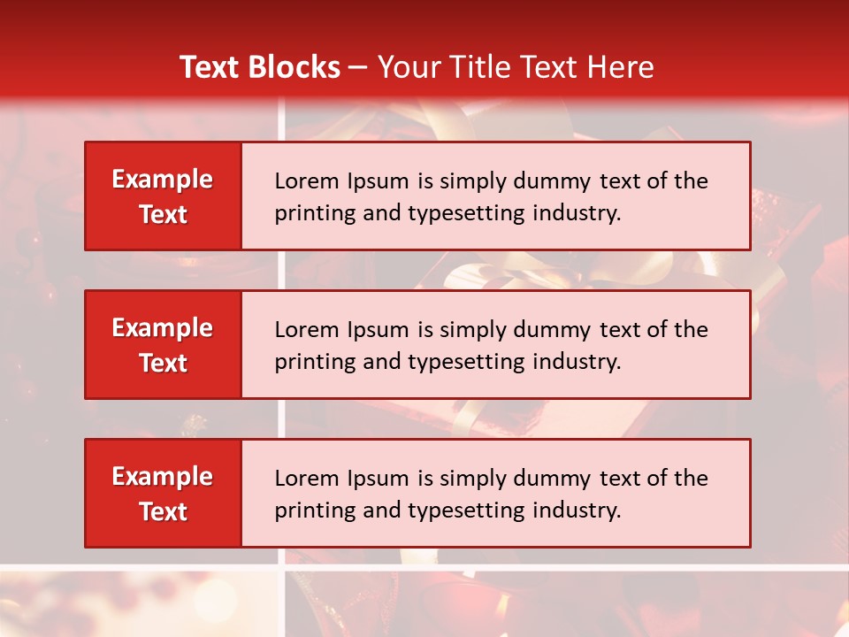 Christmas Collage PowerPoint Template
