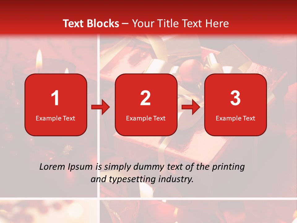 Christmas Collage PowerPoint Template