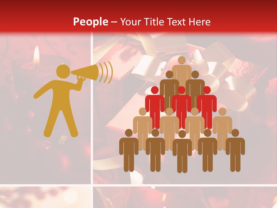 Christmas Collage PowerPoint Template