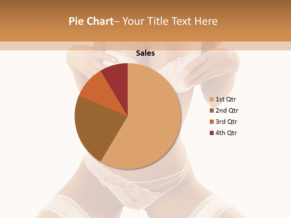 Body Pose White PowerPoint Template