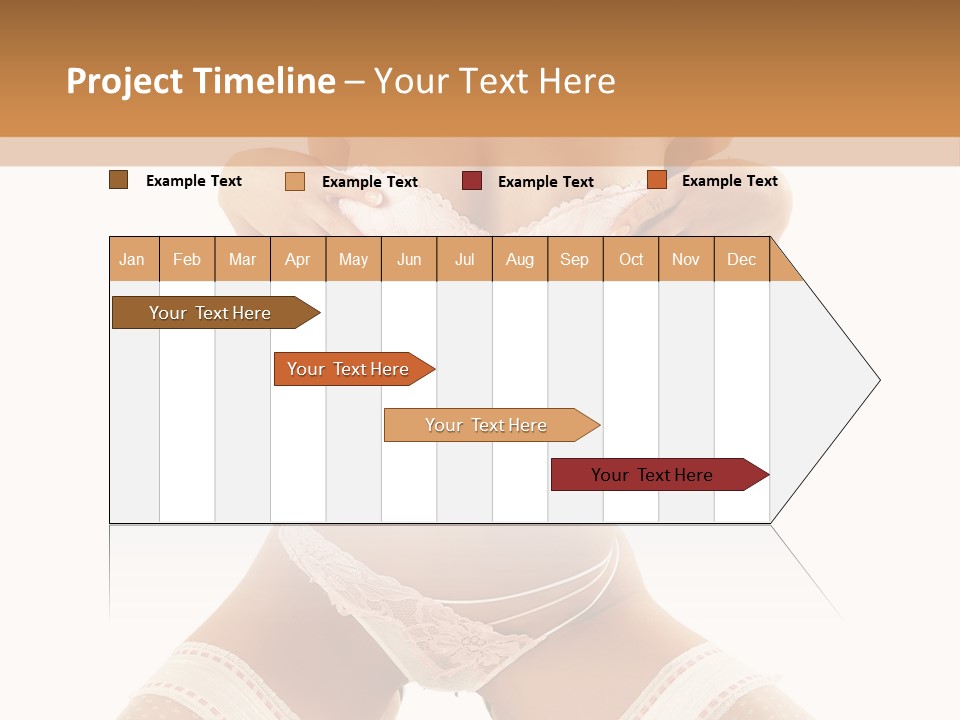 Body Pose White PowerPoint Template