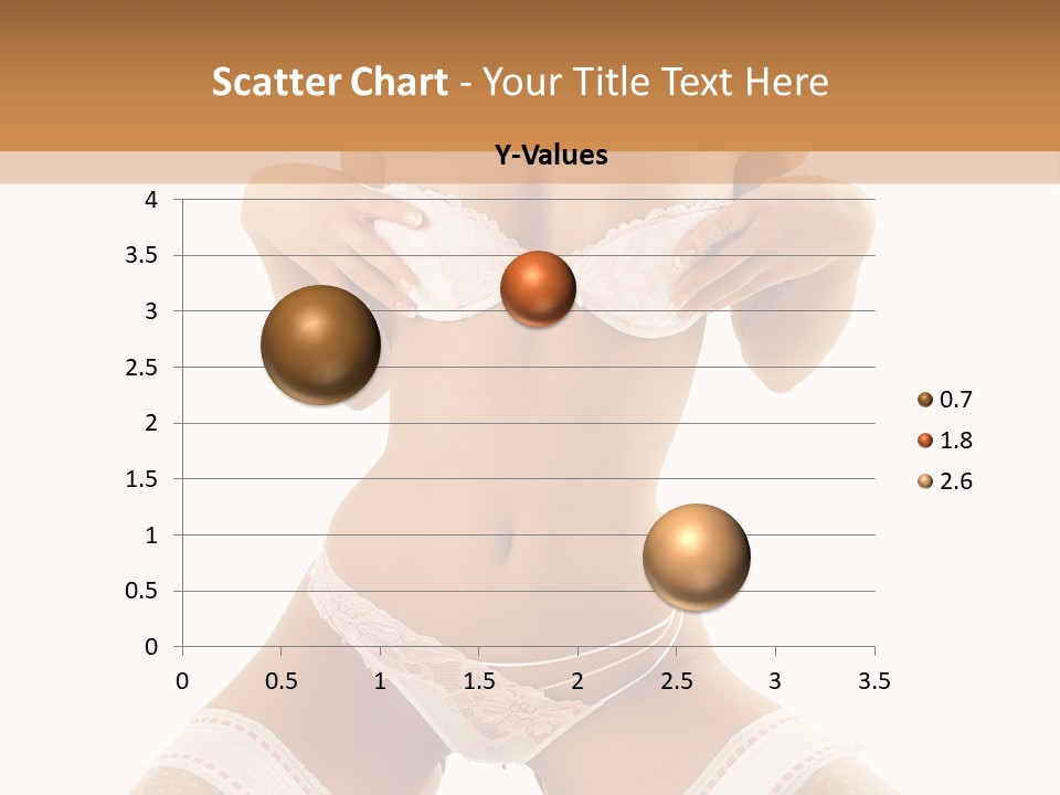 Body Pose White PowerPoint Template