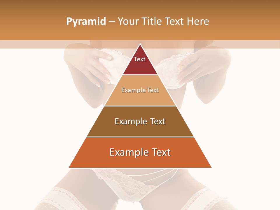 Body Pose White PowerPoint Template