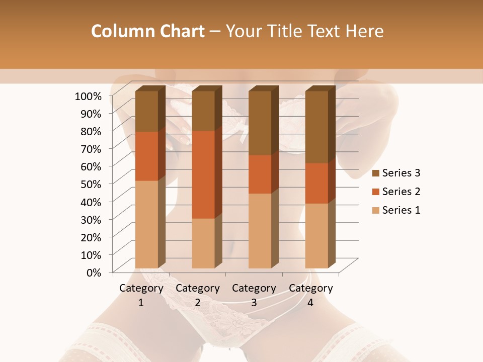 Body Pose White PowerPoint Template