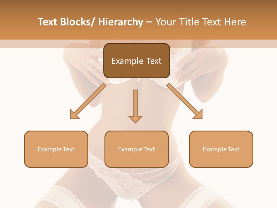 Body Pose White PowerPoint Template