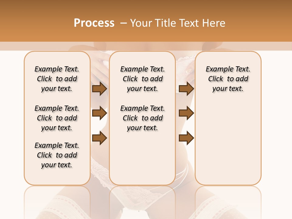 Body Pose White PowerPoint Template