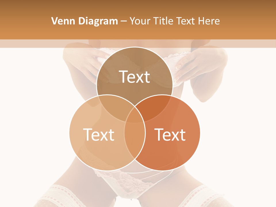 Body Pose White PowerPoint Template