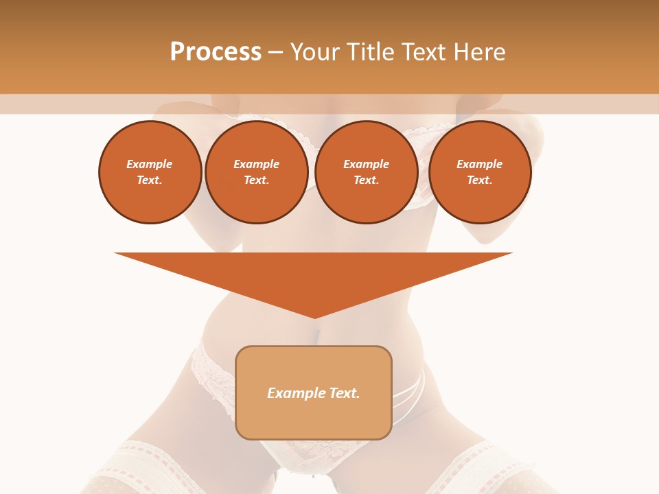 Body Pose White PowerPoint Template