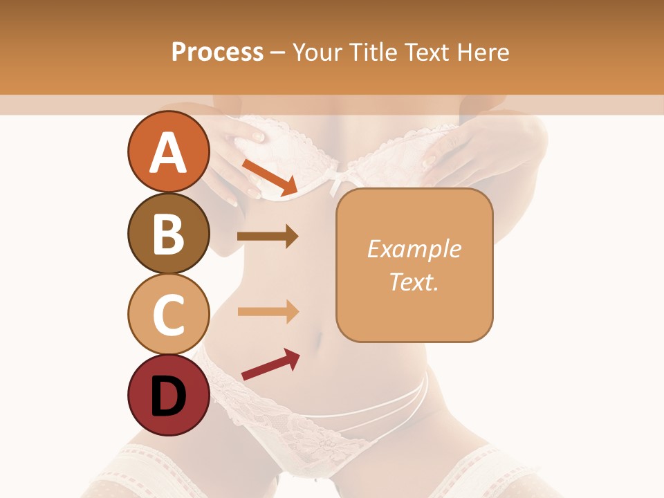 Body Pose White PowerPoint Template