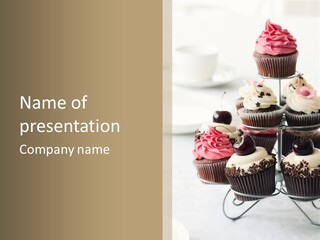 Muffin Maker PowerPoint Template