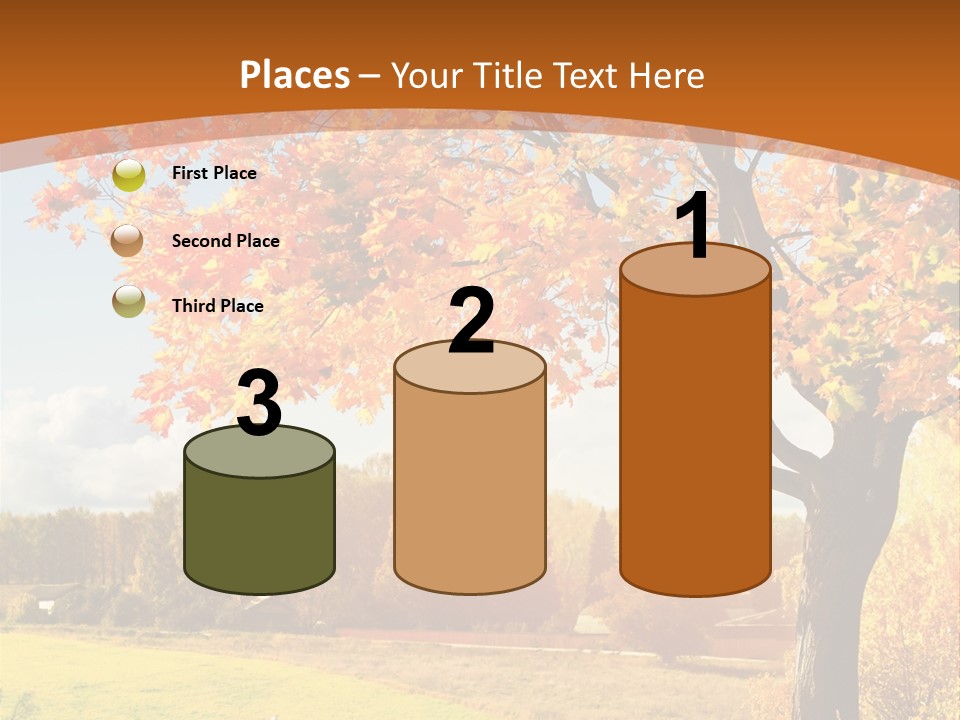 Autumn Landscape PowerPoint Template