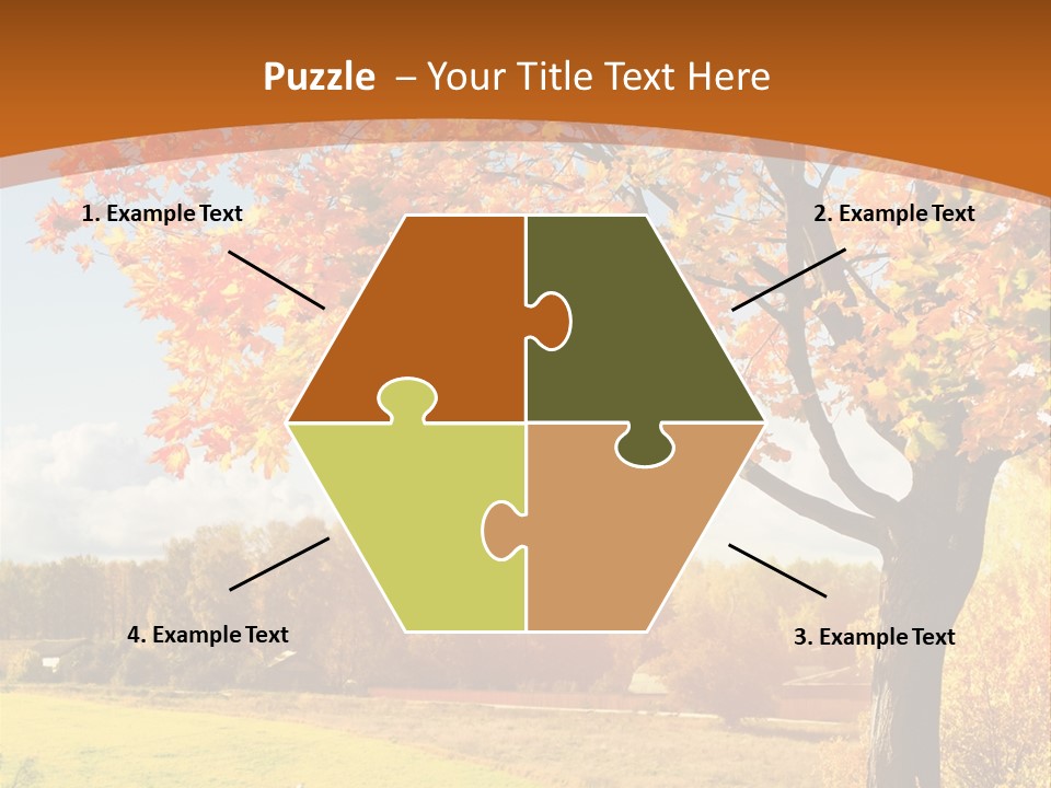 Autumn Landscape PowerPoint Template